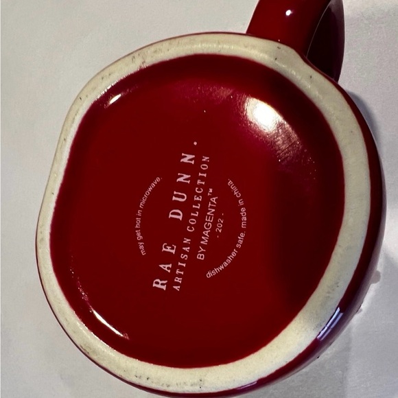 Rae Dunn Artisan Collection Mug / Cup by Magenta "Tis The Season” Red - Picture 2 of 4